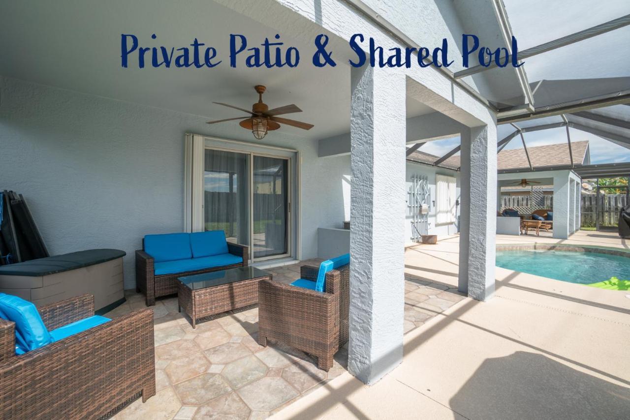Serene Seaside Retreat - Dog Friendly - 2Br Townhouse With Shared Heated Pool Steps To Paradise Beach! Melbourne Exterior foto
